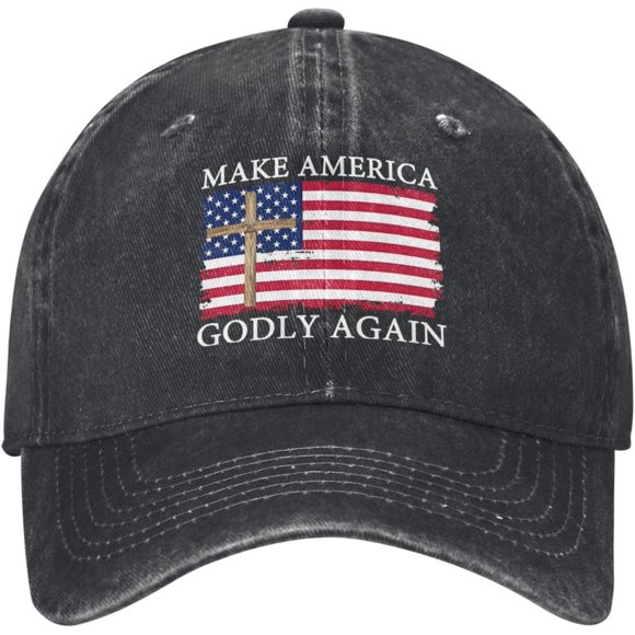 Jesus Baseball Hats for Women Make America Godly Again Cute Baseball Cap