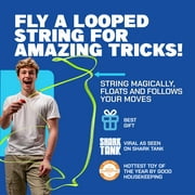 ZipString , Gift for Kids and Adults, As Seen on Shark Tank, Recommended Age 4+ years old, Bodacious Blue