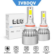 For Chrysler 200 2011-2015 LED Headlights 9012/HIR2 High/Low Beam Bulbs Kit 2Pcs Bright White