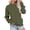 #001-Army Green, variant on Warop Womens Mock Neck Sweatshirts Oversized Long Sleeved Pullover Tops Casual Loose Fall Fashion Outfits