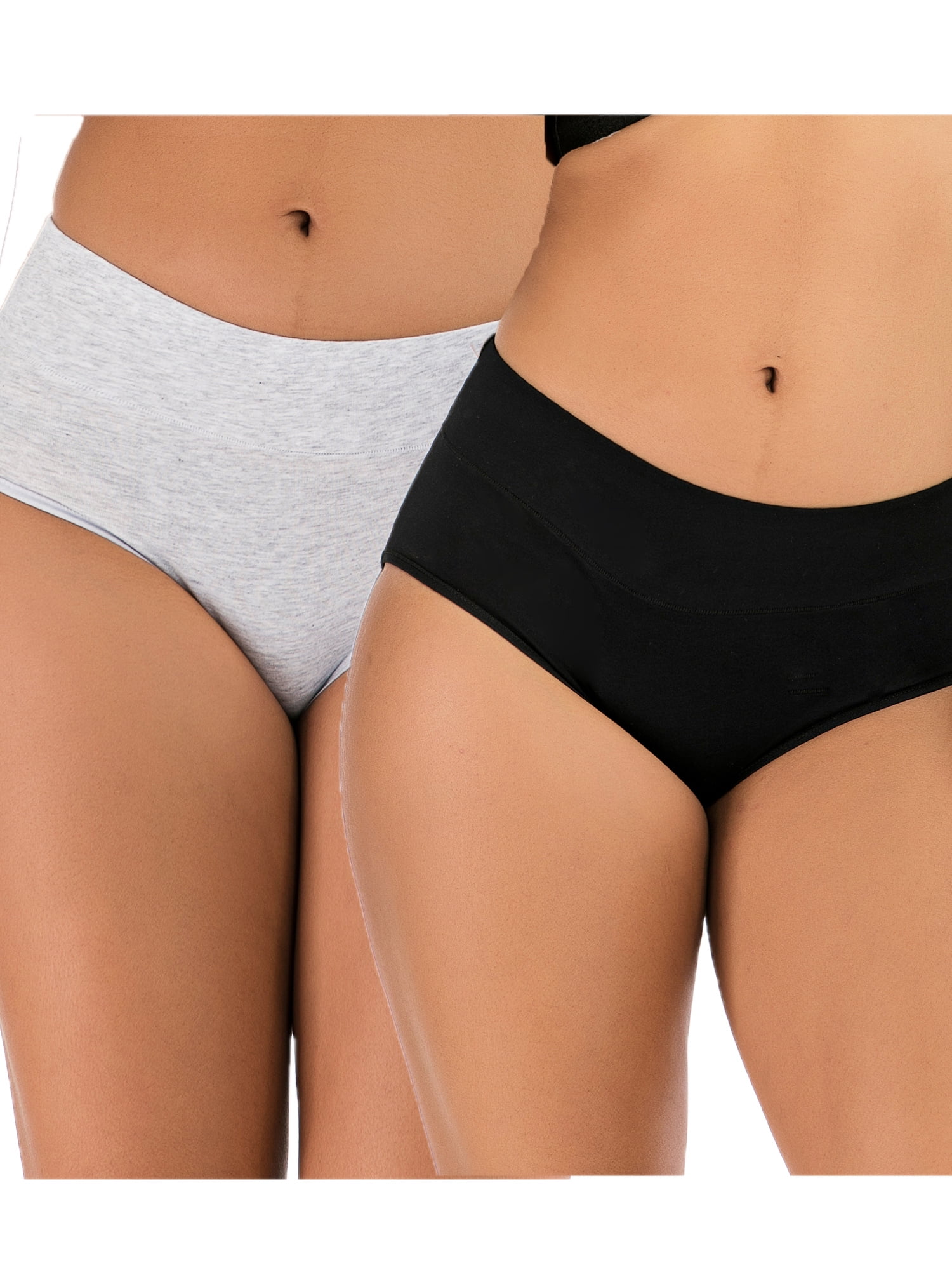 Black Seamless Underwear Women Panties Lingerie Briefs Soft Underpants Hipster 