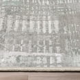 thumbnail image 6 of Well Woven Abstract Bauhaus Modern Geometric Lines Flat-Weave Beige Blue 9'10" x 13' Area Rug, 6 of 7