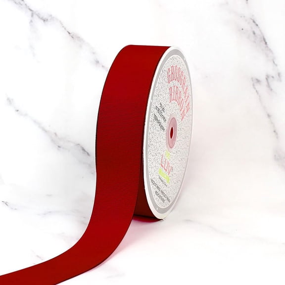 Creative Ideas Grosgrain Ribbon – 1.5" x 50 Yards, Scarlet Red