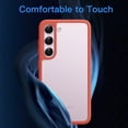 thumbnail image 4 of JETech Matte Case for Samsung Galaxy S23 5G 6.1-Inch, Frosted Translucent Back Protective Slim Phone Cover, Anti-Fingerprints (Red), 4 of 7
