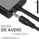 thumbnail image 4 of Cable Adaptador Convertidor HDMI a VGA KIMHI OF029BK + regalo Cable 3.5mm, 4 of 6