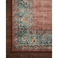 thumbnail image 6 of Loloi Heidi Collection HEI-05 Spice / Aqua, Area Rug 2'-6" x 9'-6", 6 of 9