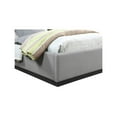 thumbnail image 5 of Meridian Furniture Alfie Grey Linen Textured Fabric Twin Bed, 5 of 8
