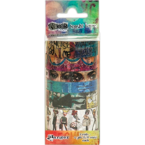 Dyan Reaveley's Dylusions Washi Tape Set-Set #2-7 Rolls