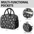 thumbnail image 6 of Womens Pioneer Flower Floral Print Pattern Lunch Box for Work,Insulated Lunch Bag for Women,Loncheras Para Mujer,Leakproof Adult Lunch Bag for Work,Beach,Travel,Picnic,Camping, 6 of 6