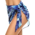 thumbnail image 3 of Ekouaer - Pareos cortos para mujer, para la playa, transparentes, para bikini, de gasa, para trajes de baño S-3XL Zhivalor HMJM378-8, 3 of 6