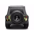 thumbnail image 5 of Rugged Ridge Tail Light Assembly 11652.03 Red Lens; Black Housing; LED; Clear Bulb; Set Of 2/With Side Marker Light/Wiring Harness, 5 of 5