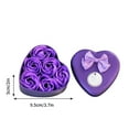 thumbnail image 2 of Flores de jabón aromáticas a rosas - Set de jabón decorativo en forma de corazón de 6 piezas, rosas artificiales duraderas en caja de regalo para bodas, decoración del hogar y regalos románticos, 2 of 4