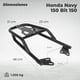 thumbnail image 2 of Parrilla para moto Honda Navy 150 Bit negro M Mach, 2 of 4