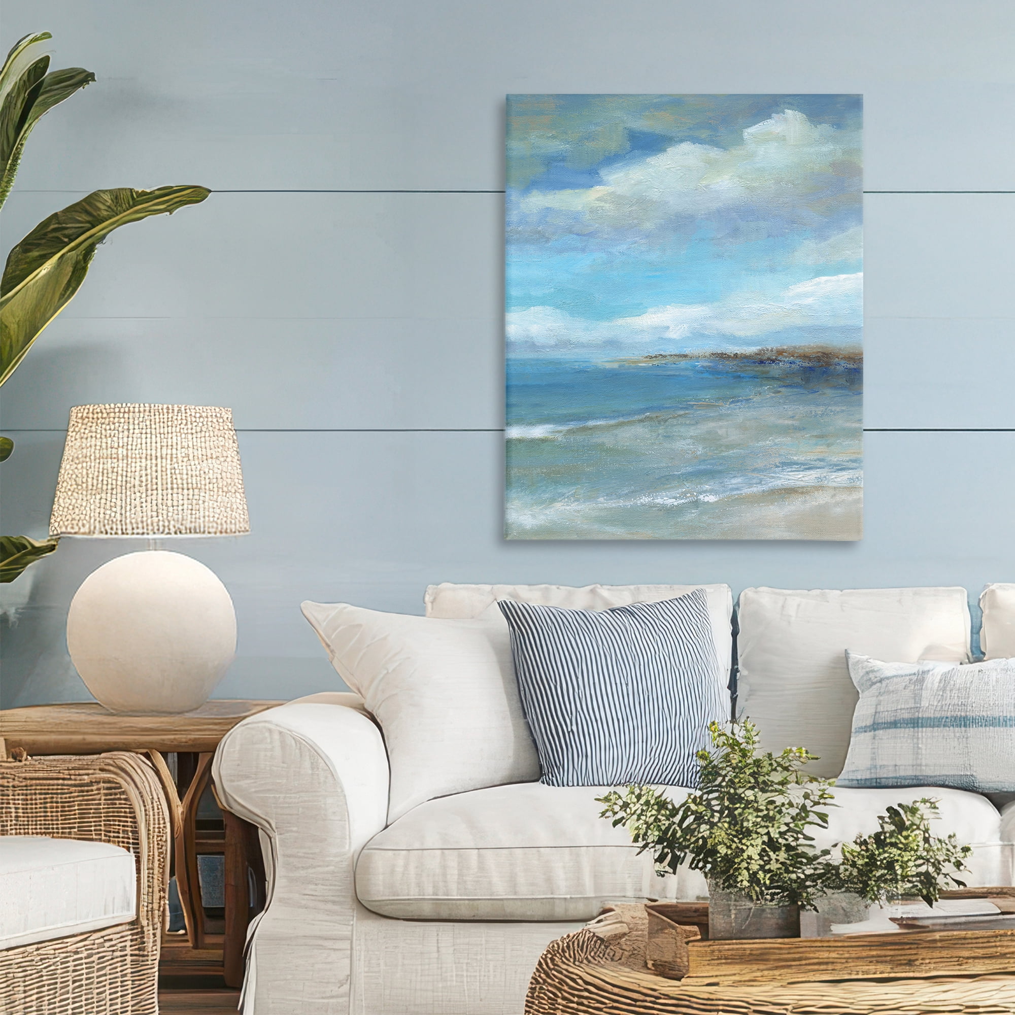 Stupell Industries Shore's Calm Breeze Canvas Wall Art, design by Carol Robinson