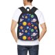 thumbnail image 4 of Balery Space Planet Mochila para hombre y mujer - Tela Oxford 600D resistente - Gran capacidad, resistente al agua, ideal para la escuela, viajes y senderismo, 4 of 6