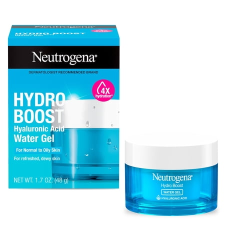 Neutrogena Hydro Boost Water Gel Face Moisturizer Lotion with Hyaluronic Acid 1.7 oz