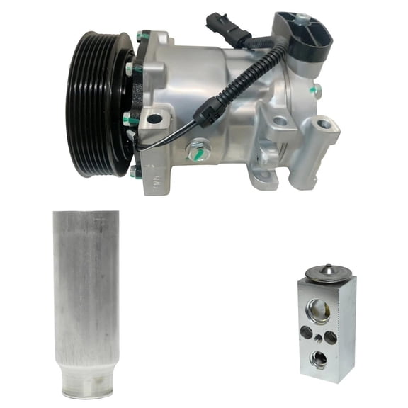 RYC New Automotive Air Conditioning Compressor and Clutch Kit KT DC87N (Fits Dodge Durango 5.9L 2001)