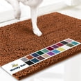 thumbnail image 1 of Muddy Mat® AS-SEEN-ON-TV Tapete para puerta y alfombra para mascotas de microfibra altamente absorbente, área lavable gruesa antideslizante y tapete de baño de chenilla suave para cocina, baño, dormit, 1 of 5