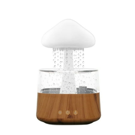 

LCACAJZ Colorful Relaxing Ultrasonic Atomization Aromatherapy Diffuser Humidifier for Home Office and Spa Use - Rainbow Light Effect.
