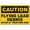 Warning Sign 3, variant on Caution Foot Protection Required No Tennis Or Open Toed Shoes Sign, 8"x12" Tin Wall Decor, Great for Garden and Yard Safety Alert