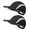 Black+black, variant on 2 Pack Reflective Foldable Sports Hat UPF 50+ Sun Protection Outdoor Run Hats for Men and Women