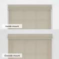 thumbnail image 4 of Linen Avenue Cordless Sierra Light-Filtering Cassette Roller Shade with Bloc Wand for Easy Adjustment– Soft Light Control, UV Protection–Tahoe Taupe 25 W X 66 H (Arrives 1/4" Narrower), 4 of 9