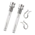thumbnail image 4 of Destyer Bike Disc Brake Pads Threaded Pins Replacement Components Parts Riding Spare silver 31mm 10mm, 4 of 6