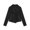 Black 01, variant on Karymi Rain Jacket Women Asymmetrical Lapel Moto Jacket, Long Sleeve Diagonal Zip Cropped Faux Leather Coat with Zipper Decor Pockets