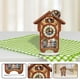 thumbnail image 4 of Reloj Artístico Acrílico Cgtredaw 5D Cabaña Gato, 4 of 9