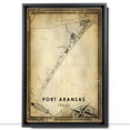 thumbnail image 2 of Port Aransas Vintage Map Prints Canvas, Texas Map Art Canvas, Canvas, Port Aransas Map City style vintage Canvas , Canvas Wall Art, Street Map Artwork Canvas, 2 of 6