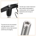 thumbnail image 4 of Unique Bargains T Handle Lock Pins, 3/8' Pin Dia. 2-3/4' Usage Length Stainless Steel Push-Button Quick Release Pin, 4 of 5