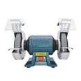thumbnail image 1 of Electric Double-Wheeled Grinder Vertical Bench Grinder Table Grinder Metal Sharpener ,Wide Use, 1 of 6