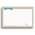 thumbnail image 3 of De Recetas, Tarjetas De Doble Cara, Cartulina Gruesa, Tarjetas Premium Para Bodas, Despedidas De Soltera, Eventos Especiales 20 Tarjetas Noticed HA044919-01, 3 of 6