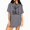 Grey, variant on Women's Worn Grunge Female Skull Funny Self Deprecating Quote Graphic Short Sleeve T-Shirts Green Tops