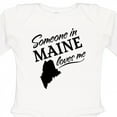 thumbnail image 4 of Inktastic Someone in Maine Loves Me Boys or Girls Long Sleeve Baby Bodysuit, 4 of 5