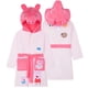 thumbnail image 2 of Bata Peppa Pig para niñas pequeñas, forro polar suave con capucha, rosa, 2 of 5