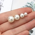 thumbnail image 6 of SIEYIO 12 Pairs Shining Simulated Pearl Earrings Jewelry Set Women, 6 of 15