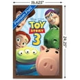 thumbnail image 3 of Trends International Disney Pixar Toy Story 3 - Group Wall Poster 14.725" x 22.375" Mahogany Framed Version, 3 of 3