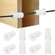 thumbnail image 1 of Kit de Enrutamiento de Cables Uxcell de 8 Piezas, Cubierta de Grommet de Pared de Silicona de 1 Pulgada para Cables Ethernet Blanca, 1 of 1