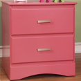 thumbnail image 1 of Benzara BM122968 Prismo Style Transitionnel Stand de Nuit&44; Rose, 1 of 1