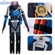 thumbnail image 5 of Disfraz de Cosplay de Seth Lowell, juego de anime Zenless Zone Zero, uniforme del equipo de investigación criminal, peluca, traje de fiesta de carnaval para hombre con cola, 5 of 5
