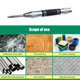 thumbnail image 2 of Automatic Center Pin Spring Loaded Mark Center Hole Punch Carpenter Tool Drill, 2 of 8