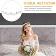 thumbnail image 4 of MasteelfCA 1 Pce Couronne de Mariage Baroque avec Strass, 4 of 7