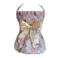 thumbnail image 2 of NIBOLOG Pet Dress Breathable Convenient Match Polyester Sleeveless Flower Fruit Pet Clothes for Summer, 2 of 8