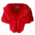thumbnail image 1 of Châle Étole Châle Foulard en Fausse Fourrure de Renard pour Femmes, 1 of 7