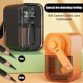 thumbnail image 4 of Desktop Rotary Pencil Sharpeners-Metal Heavy Duty Body Student Small Handcranked X5X1, 4 of 9