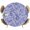 Light Purple, variant on Elastic Fitted Round Tablecloth, Purple Navy Blue Waterproof Stretch Table Cover for 45"-54" Tables, Retro Botanical Abstract Art Washable Outdoor Tablecloths for Patio, Picnic, Camping