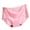 Pink, variant on Jxximdong Sexy Lingerie for Women Ice Silk Seamless Briefs Breathable Mid Waist Triangle Panties Women's Underwear Black