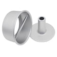 thumbnail image 6 of 4/5/7/9/10Inch Aluminum Alloy Round Cake Pan Removable Bottom Hollow Chimne Mold, 6 of 17