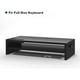 thumbnail image 2 of Soporte para monitor BONTEC Wood, 2 niveles con almacenamiento, 54 cm, negro, 2 of 9